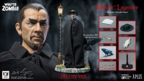 Star Ace Toys 1/6 "White Zombie" Bela Lugosi Murder Legendre Collectable Action Figure (Deluxe Ver.)