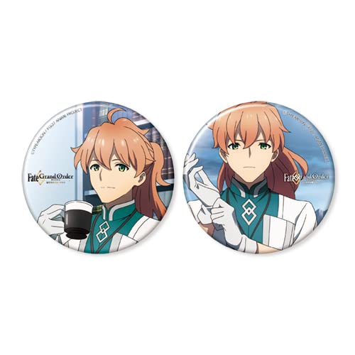 "Fate/Grand Order -Final Singularity: The Grand Temple of Time Solomon-" Romani Archaman Big Can Badge Set
