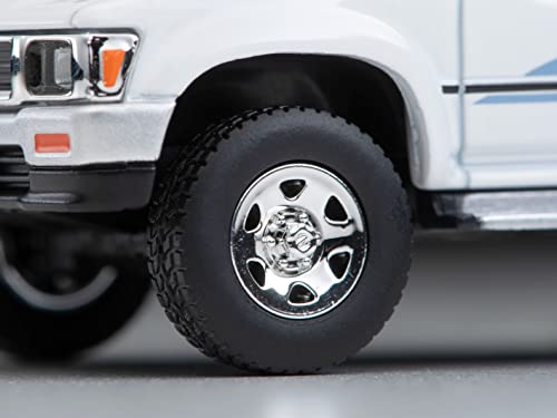 1/64 Scale Tomica Limited Vintage NEO TLV-N256b Toyota Hilux 4WD Pick Up Double Cab SSR (White) 1991