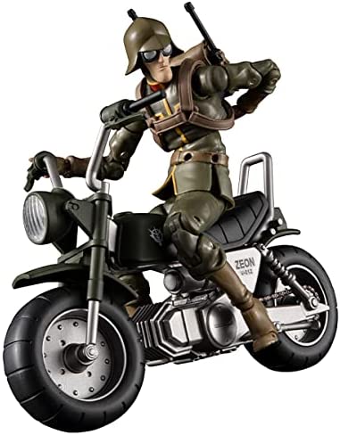 "Gundam" G.M.G. Principality of Zeon 08 V-SP Normal Soldier & Zeon Soldier Motorcycle