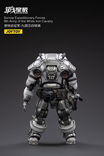 JOYTOY Battle for the Stars Sorrow Expeditionary Forces 9th Army of the white Iron Cavalry 1/18 Scale Figure