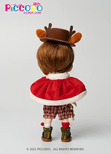 PICCODO ACTION DOLL CHRISTMAS DOLL OUTFIT SET "GINGER COOKIE REINDEER"