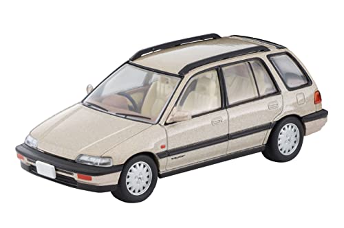 1/64 Scale Tomica Limited Vintage NEO TLV-N297a Honda Civic Shuttle 56i (Beige) 1987
