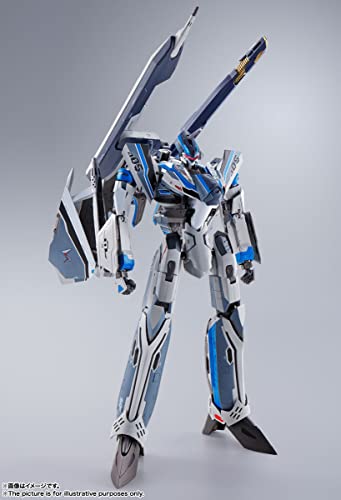 DX Chogokin "Macross Delta Movie: Absolute Live!!!!!!" First Limited Edition VF-31AX Kairos Plus (Hayate Immelman Machine)