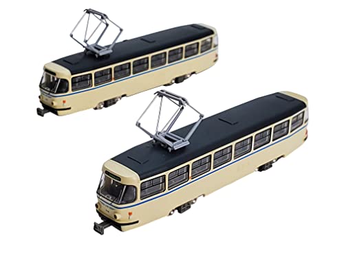 Railway Collection Leipzig Tram Tatra T4 Type 2 Car Set D