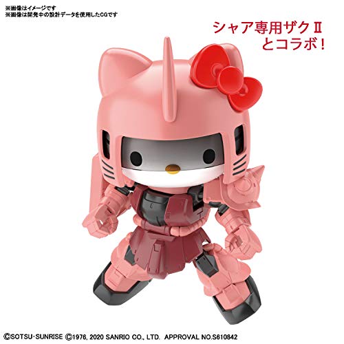 SD Gundam Cross Silhouette SDCS Hello Kitty / Char's Custom ZAKU II