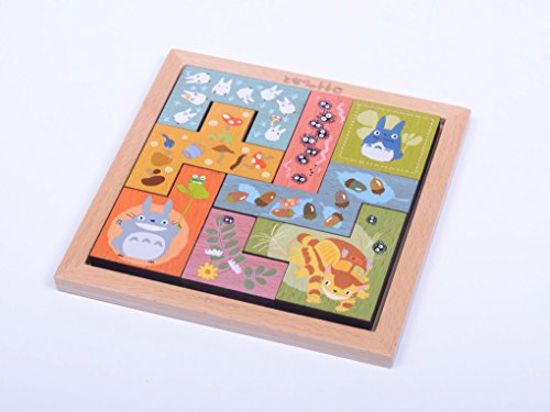 "My Neighbor Totoro" Wood Tile Puzzle