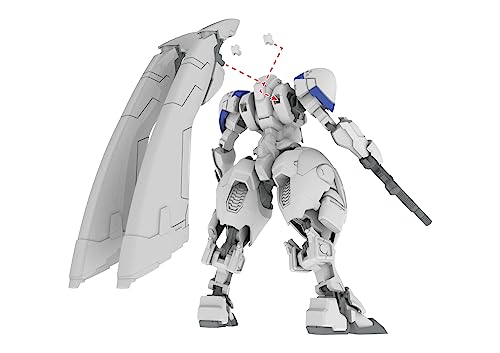 1/48 Scale Plastic Kit "POWERDoLLS2" EXTENSION SET A For 5inM 1/48 PLD (ANGEL WING & M51GRENADE LAUNCHER & DSG12SMG)