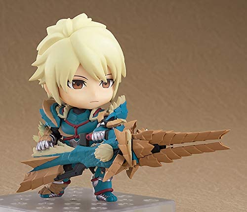 Monster Hunter World: Gresoborne - Nendoroid # 1421-Dx maschio Zinogre Alpha Armor Ver. DX (buona compagnia di sorriso)