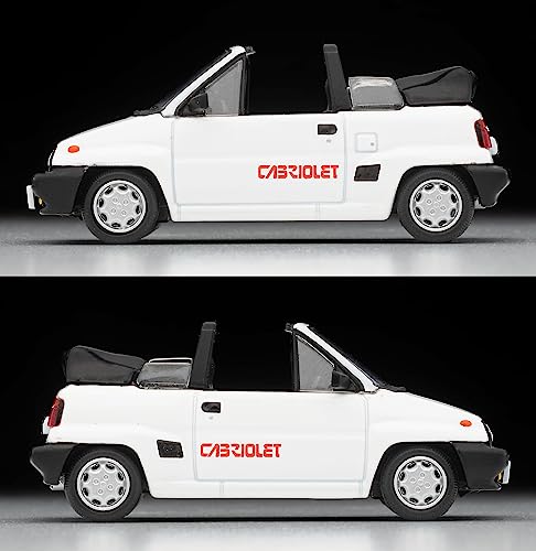 1/64 Scale Tomica Limited Vintage NEO TLV-N262b Honda City Cabriolet (White) 1984