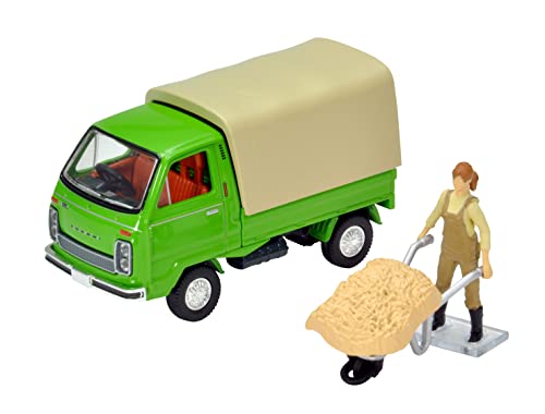1/64 Scale Tomica Limited Vintage NEO TLV-N15c Honda TN-V Super Deluxe (Green) with Figure