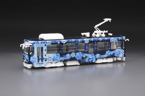 2012 Hatsune Miku Snow Miku Train (Sapporo Traffic Bureau 3300) - 1 / 150 proportion Model Train, vocaloid Fujimi
