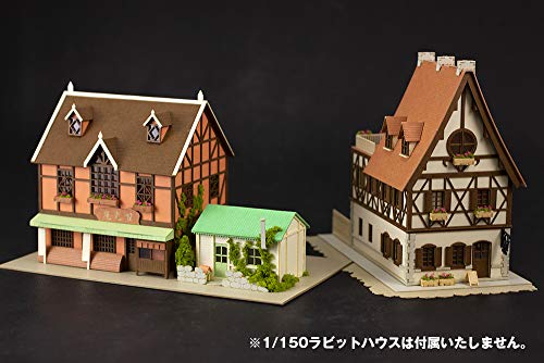 "Gochumon wa Usagi Desu ka??" Anitecture 03 1/150 Scale Paper Kit Amausaan & Syaro's House