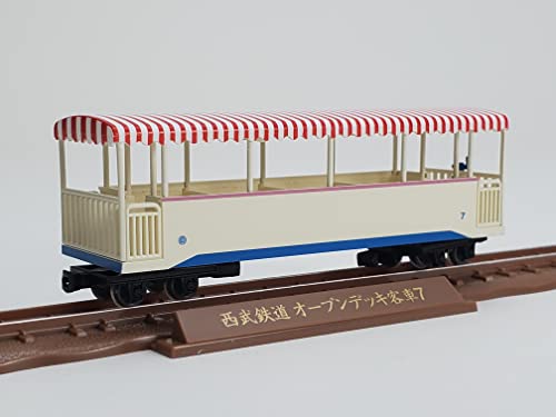 Railway Collection Narrow Gauge 80 Omoide no Seibu Railway Yamaguchi Line B12 + Open Deck Passenger Car Type 2 Car Set
