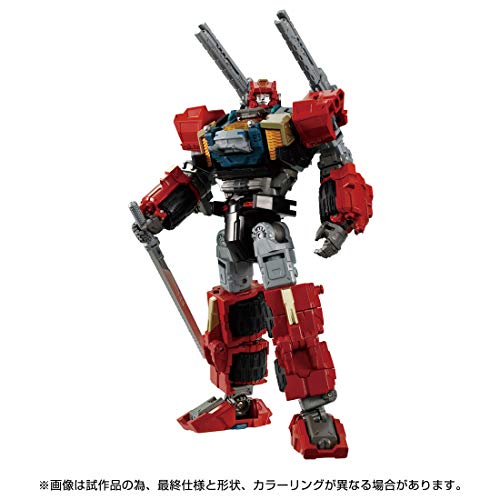 "Diaclone" DA-69 Triverse Tridasher Sun Burst