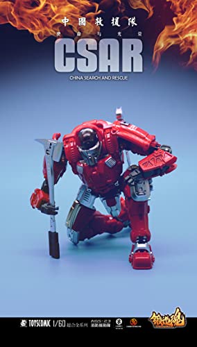 TOYSCOMIC FORGING SOUL SERIES AGS-23 CV-39 TYPE FIRE RESCUE TASK FORCE