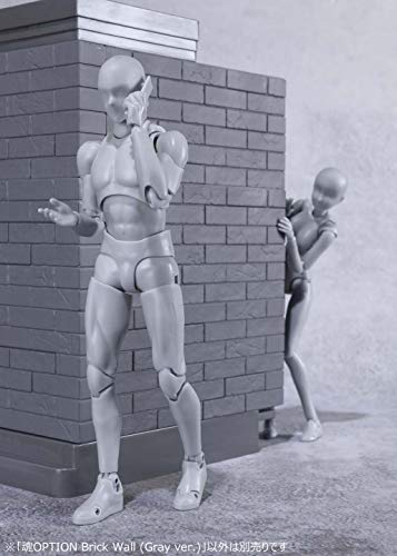 Brick Wall (Gray ver. version) Tamashii Option - Bandai