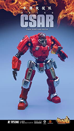 TOYSCOMIC FORGING SOUL SERIES AGS-23 CV-39 TYPE FIRE RESCUE TASK FORCE
