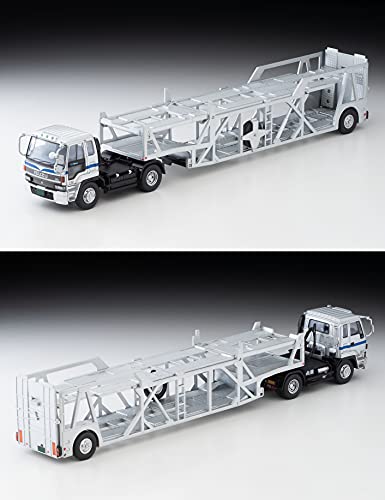 1/64 Scale Tomica Limited Vintage NEO TLV-N225b Isuzu 810EX Car Transporter (Silver)