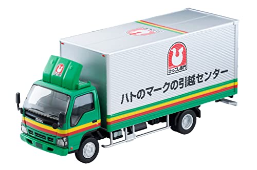 1/64 Scale Tomica Limited Vintage NEO TLV-N285a Isuzu Elf Panel Van (Hato no Mark no Hikkoshi Center)