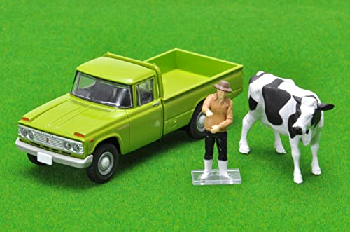 1/64 Scale Tomica Limited Vintage TLV-189c Toyota Stout (Green) with Figure