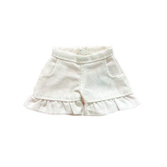 【Cross World Connections】Produced by Junie Moon Dear Darling Fashion for Dolls Short Pants (22cm Doll Size) White