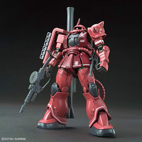 MS-06S Zaku II Type de commandant Type de Char Aznable personnalisé (Versette de Comet Rouge) - 1/144 Échelle - Kidou Senshi Gundam: L'Origine - Spiritueux Bandai