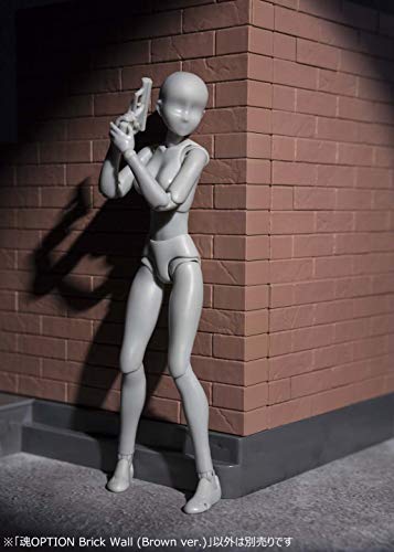 Brick Wall (Brown ver. version) Tamashii Option - Bandai