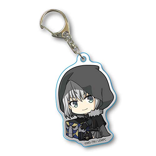 "The Case Files of Lord El-Melloi II -Rail Zeppelin Grace Note-" GyuGyutto Acrylic Key Chain Gray