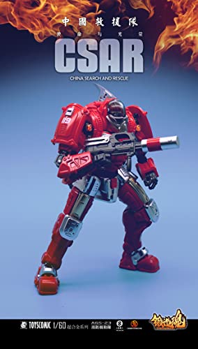 TOYSCOMIC FORGING SOUL SERIES AGS-23 CV-39 TYPE FIRE RESCUE TASK FORCE
