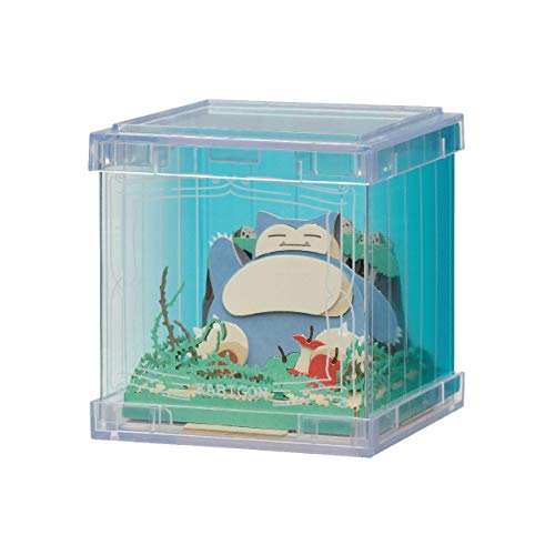 "Pokemon" Paper Theater -Cube- PTC-02 Snorlax