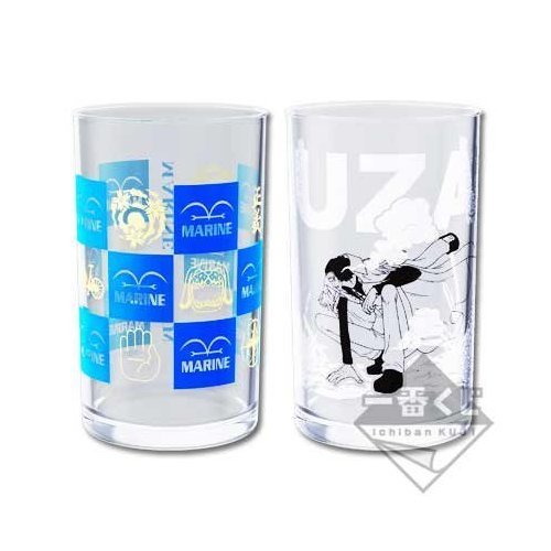 One Piece Ichiban Kuji Glass ~ VS Navy~ x 2