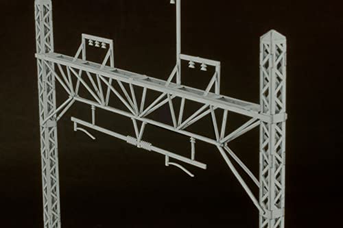 Paper Kit Overhead Wire Pole (Gray)