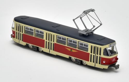 Railway Collection Dresden Tram Tatra T4 + B4 Type 2 Car Set E