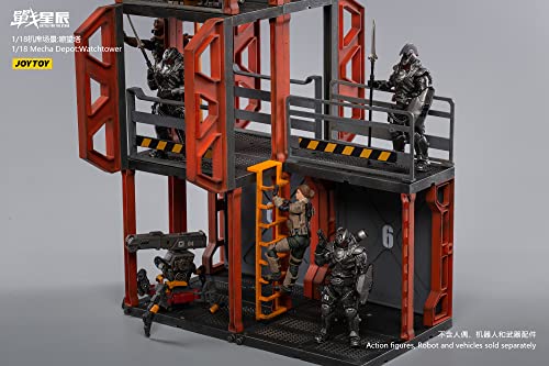 JOYTOY Battle for the Stars Mecha Depot Observation Tower 1/18 Scale Diorama