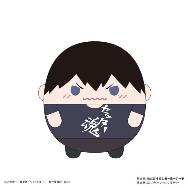 HQ-37 "Haikyu!!" Fuwakororin (M Size) 6 G Kageyama Tobio (T-shirt Ver.)