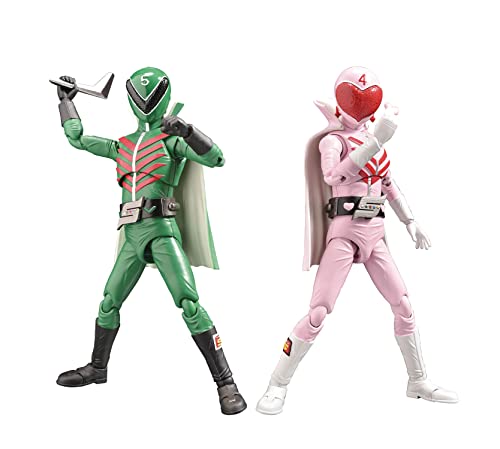 【Evolution Toy】Hero Action Figure Series -Toei Ver.- "Himitsu Sentai Gorenger" Momoranger & Midoranger