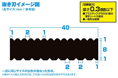 HT-468 HG Detail Punch Trapezoid 3