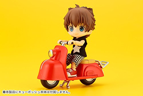 Motorcycle & Sidecar (Cherry Red version) Cu-Poche Extra - Kotobukiya