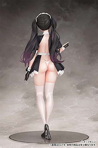 POPQN Original Illustration High Hourly Wage Maid Cafe Clerk
