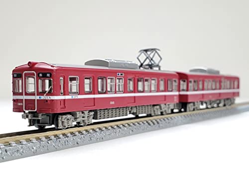 Railway Collection Takamatsu Kotohira Electric Railway Type 1300 Reminiscence Red Train 2 Car Set