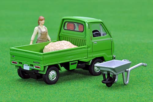 1/64 Scale Tomica Limited Vintage NEO TLV-N15c Honda TN-V Super Deluxe (Green) with Figure