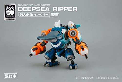 NUMBER 57 MANHUNTER DEEPSEA RIPPER 1/24 SCALE PLASTIC MODEL KIT