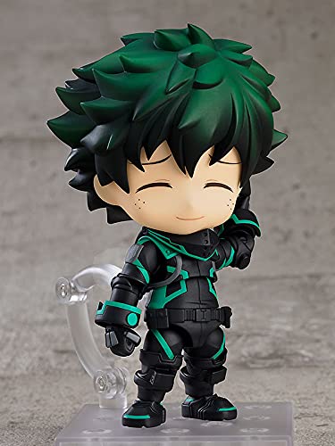 "My Hero Academia The Movie World Heroes' Mission" Nendoroid #1691 Midoriya Izuku Stealth Suit Ver.