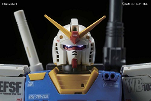 RX-78-02 Gundam & (GUNDAM THE ORIGIN Edition version)-1/100 escala-MG Kidou Senshi Gundam: The Origin-Bandai