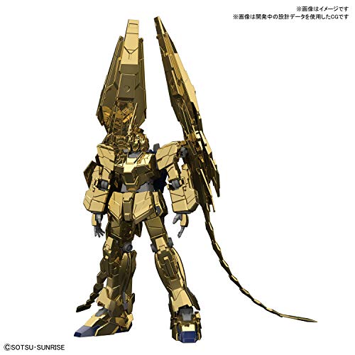 RX-0 Unicorn Gundam 03 Phenex (Einhorn-Modus, Erzählung Ver., Goldbeschichtung-Version) - 1/144 Maßstab - HGUC Kidou Senshi Gundam NT - Bandai-Spirituosen