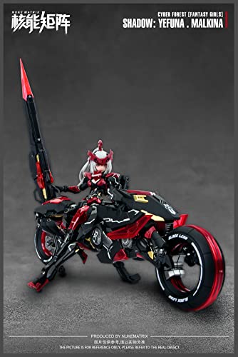 NUKE MATRIX "CYBER FOREST FANTASY GIRLS" SHADOW: YEFUNA MALKINA PLASTIC MODEL KIT