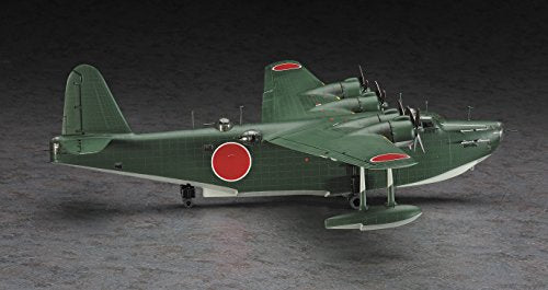 Kawanishi H8K2 Type 2 Flying Boat Model 12 (Taitei Futatabi Kaerazu version) - 1/72 scale - Creator Works, The Cockpit - Hasegawa