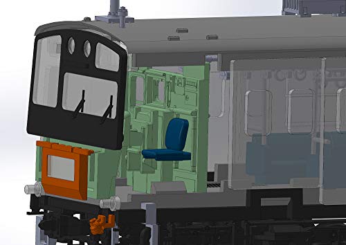 1/80 Scale Plastic Kit East Japan Railway Company 201 Series DC Train (Chuo Line Rapid) Kuha 201, Kuha 200 Kit