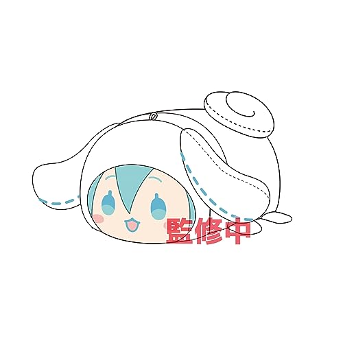 MC-06 Hatsune Miku x Cinnamoroll Potekoro Mascot (M Size) F Hatsune Miku (Cinnamoroll Kigurumi)